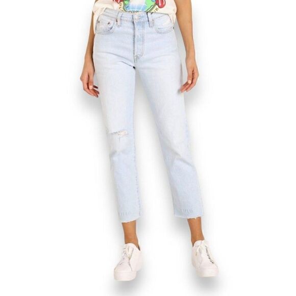 Levi’s NEW 501 Cropped Jeans - Picture 1 of 12